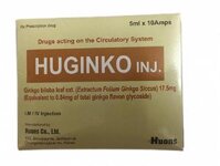 Huginko Ginkgo Extract 17.5mg tiêm Hàn Quốc (H/10o/5ml)