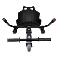 Huhu Hoverboard Seat Attachment - Adjustable Kart Conversion Kit Compatible with 6.5”/ 8”/ 10” Hoverboards, Fits Kids and Adults
