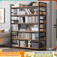 HUHU kệ sách đa năng Kệ trưng bày cửa hàng shop mỹ phẩm Kho sào kệ cho shop sắt + tấm ván
