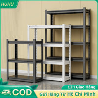 HUHU Kệ Sắt V Lỗ Đa Năng Dài 1,2m x Rộng 0,4 m x Cao 1m-1,2m-1,5m-1,8m-2m – 3,4,5 Tầng