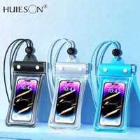 【Huieson】 gấp ba lần Túi điện thoại di động chống nước, bơi và lò xo nóng niêm phong bảo vệ, túi điện thoại di động chống nước, nắp lặn, màn hình cảm ứng