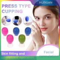 HUIYUAN 5pcs Silicone giác hơi Cốc massage cho cơ thể mặt cổ Eye Massager bể chân không cơ thể chăm sóc da mặt, chống lão hóa công cụ làm đẹp