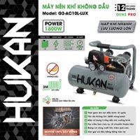 [HUKAN] MÁY NÉN KHÍ KHÔNG DẦU 10L Nạp khí nhanh 21 giây, Động cơ đồng 100% dùng phun sơn, thổi bụi, thổi nước, bơm hơi