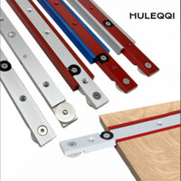 Huleqqi T Track Miter Bar Thanh trượt, Hợp kim nhôm Miter Bar Dụng cụ chế biến gỗ Máy cưa bàn Thanh đo, Chất lượng cao Bền bỉ khi sử dụng DIY 300 / 45mm T Khe cắm Miter Gauge Slider