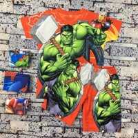 Hulk.Set.003 - quần áo người nhện cho bé trai