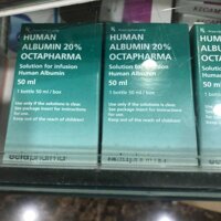 Human albumin 20% 50ml octapharma