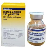 Human Albumin 25% Baxter 250g/l Inf.50ml (Úc)