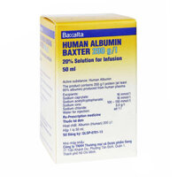 Human Albumin Baxter 20% Baxalta 50ml