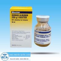 human albumin baxter (albumin áo 20% chai 50ml)