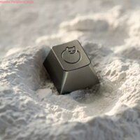 Humha thủ công keycap Sleepy Cat keycap Kim loại keycaps bàn phím cơ keycap cá nhân keycap tùy chỉnh keycap hợp kim nhôm keycap