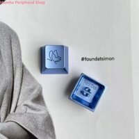 Humha thủ công keycap Spirit bướm keycap Kim loại keycaps bàn phím cơ keycap cá nhân keycap tùy chỉnh keycap hợp kim nhôm keycap