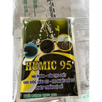 Humic bột 95 loại 1 hữu cơ 50% - 1kg- Ra rễ, nở bụi, hạ phèn, phục hồi cây,... dùng cho tất cả các loại cây