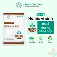 Humic vi sinh Chế phẩm ra rễ mạnh, đẻ nhánh khỏe, xanh cây, mập chồi, đẹp trái BS21 500g1kg NSX Bacsicayxanh - 500g