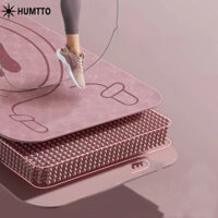 Humtto Thảm dây nhảy đặc biệt dày cho người lớn trong nhà Thảm thể thao trẻ em im lặng