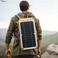 Hund Tấm pin mặt trời linh hoạt 10W 5V cho bộ sạc điện thoại di động và bộ dụng cụ năng lượng mặt trời ngoài trời