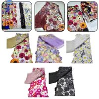 Hund  Vải Ren Thêu Vải Mạng Gạc Quần Áo Thêu Vải