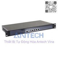 HUNSN 1U Rackmount Firewall Hardware,Pfsense,Mikrotik,Intel D525,RS02,VPN,Network Security Appliance,Router PC