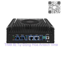 HUNSN Firewall Appliance, Mini PC,Mikrotik,OPNsense,VPN,Router PC,RJ63,2LAN,2 x SFP+,2HDMI,TF,Type-C,Phoenix Terminal