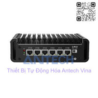 HUNSN Micro Firewall Appliance,Mini PC,pFsense,Mikrotik,OPN,VPN,Router PC,Intel I3/I5, RJ24,6LAN,HDMI,DP,USB3.2,Type-C