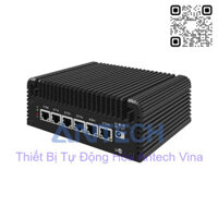 HUNSN Micro Firewall Appliance,Mini PC,pFsense,Mikrotik,OPNsense,VPN,Router PC,Intel Core I3/I7,RJ24,6LAN,Type-C,TF