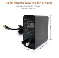 Huntkey 120W Adapter Sạc DC cấp nguồn Minisforum UM890 UM790 UM690 MINIPC chính hãng Nobox nhỏ gọn