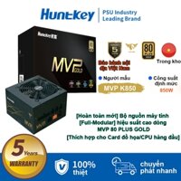 Huntkey Nguồn Máy Tính , Nguồn PC 850W 80 Plus Gold , Nguồn ATX Máy Vi Tính PSU MVP Series K850