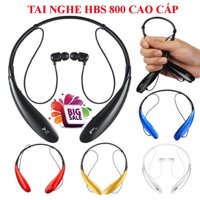 Hướng dẫn cách chọn mua tai nghe để nghe nhạc hay - Tai nghe Bluetooth thể thao HBS800 Kiểu dáng nhỏ gọnphong cách thể thao ôm tai rất thoải mái [bonus]