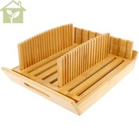 Hướng dẫn cắt bánh mì tự chế Máy thái bánh mì tre có thể điều chỉnh cho các vòng bột chua tự chế SHOPABC9636