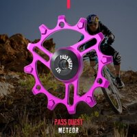 Hướng dẫn ròng rọc 12T 14T PASS QUEST phụ kiện xe đạp ròng rọc hẹp và rộng ròng rọc căng thẳng bộ phận xe đạp METEOR