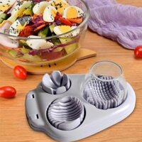 Hướng dẫn sử dụng máy cắt trứng FASHYUNER, Máy nghiền rau củ đa chức năng 3 trong 1, Dụng cụ cắt lát trái cây cầm tay Dụng cụ luộc trứng cứng