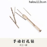 Hướng dẫn sử dụng Máy khoan xoắn tay Máy khoan cầm tay Máy khoan lõi tay Khắc thủ công Máy khoan xoắn Lỗ đục lỗ Máy khoan cầm tay Mini