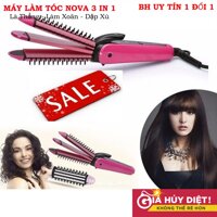 Huong dan su dung may lam toc 3in1  Huong dan su dung nova - Máy làm tóc - Loại tốt chắc chắn tạo nhiều kiểu tóc với 3 chế độ Xoăn Là Dập Xù - BH uy tín 1 đổi 1 bởi TECH FUTURE