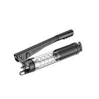 Hướng dẫn sử dụng súng mỡ cao cấp đôi bánh răng tăng áp máy xúc dầu máy xúc thép không gỉ súng bơ mới nhỏ bơ máy đầu bơm mỡ bò dụng cụ bơm mỡ bò bằng tay Súng bơm mỡ