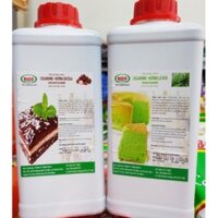 Hương lá dứa bico đậm đặc, có màu chai 1 Lit