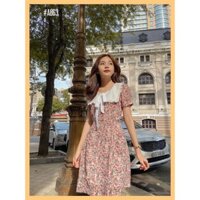 [Hương mùa hè] Đầm hoa cổ trắng cổ điển nhẹ nhàng - MSA863 ' new ` "