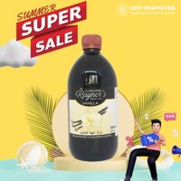 Hương mùi Tinh chất Rayner's Vanilla Essence 500ml - Làm bánh, pha chế đồ uống CHIẾT XUẤT VANI TỰ NHIÊN