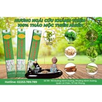HƯƠNG NGẢI CỨU KHÁNH THIỆN - 100% thiên nhiên, không hoá chất độc hại