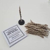 Hương nhang dây thủ công Nepal Túi có kèm đế cắm Rope incense - N1.4 Healing