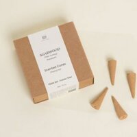 Hương Nụ Trầm Hương/ Agarwood Incense Cones (16 nụ/ hộp)
