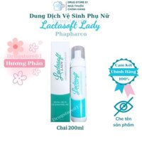 Hương Phấn Dung Dịch Vệ Sinh Phụ Nữ Lactasoft Lady Phapharco (C/200ml)