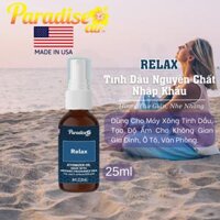 Hương Relax-Tinh dầu cho máy xông khuếch tán PARADISE AIR 25ml | Nhập khẩu USA