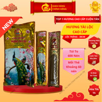 Hương tài lộc Thu Hiền ít khói thanh khiết bình an, đậu tàn trắng, nhang thu hiền tài lộc 38cm