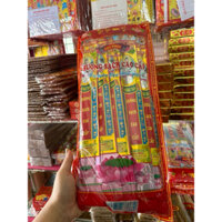 Hương thảo mộc Lộc Phúc cao cấp dài 38cm, hương cuốn tàn, đậu tàn trắng.