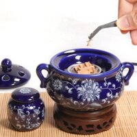 ☃❐⊙Hương thơm Dao Fanghua vô song điện tử điều chỉnh nhiệt độ lò hương trầm hương gốm sứ điện hương liệu lò đốt tinh dầu