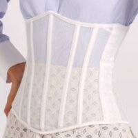 [HUONGLEE Corset] Đai Gen Nịt Bụng Corset Pearl 12 Xương Định Hình Chất Liệu Thoáng Mát Hỗ Trợ Giảm Eo Giảm Mỡ Bụng