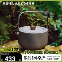 Hươu Đen BLACKDEER Titanium Ấm Siêu Tốc 1.2L Cắm Trại Ngoài Trời Lĩnh Vực Sôi Trà Ấm Siêu Tốc Nhẹ Di Động Ấm Siêu Tốc bếp than cắm trại dụng cụ xào nấu