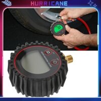 Hurricane Đồng hồ đo áp suất lốp kỹ thuật số 3-255PSI Air M11x1 Chỉ Mete cho Ô tô Xe tải Xe máy Đường mòn SUV RV Bảo dưỡng ô tô