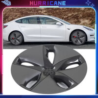 Hurricane Hubcap bánh xe Matte Black cường độ cao 104423199B Thay thế cho Tesla Model 3 2017 đến 2023