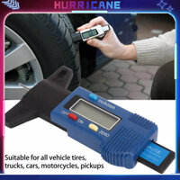 Hurricane Máy đo độ sâu gai lốp kỹ thuật số 0‑25 4mm Phổ biến phù hợp cho xe ô tô bán tải máy