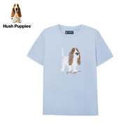 Hush Pupp Nam 100% Cotton Cao Cấp In Hình Rời Áo Sơ Mi Nam Tay Ngắn